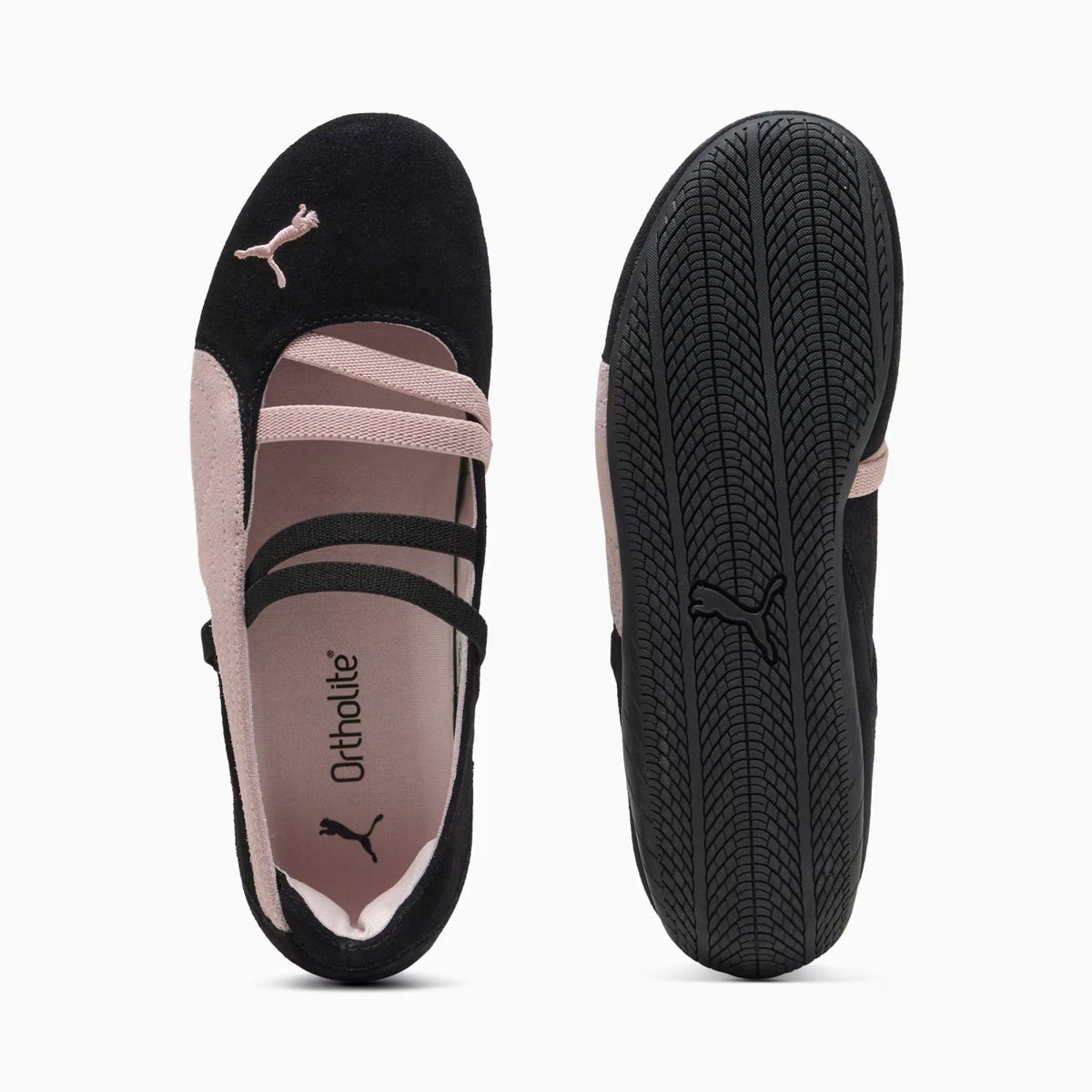 PUMA Speedcat Ballet Suede Women's Sneakers Black Pink – 401287_01