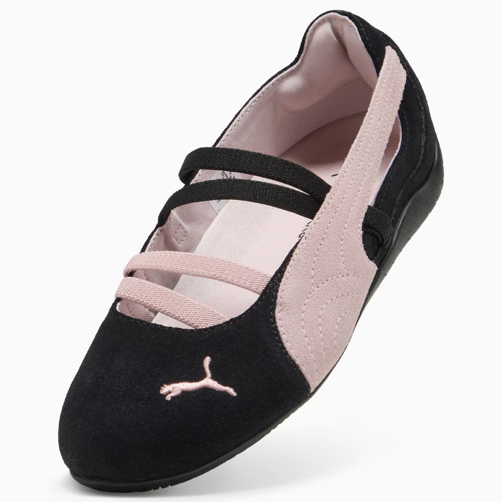 PUMA Speedcat Ballet Suede Women's Sneakers Black Pink – 401287_01