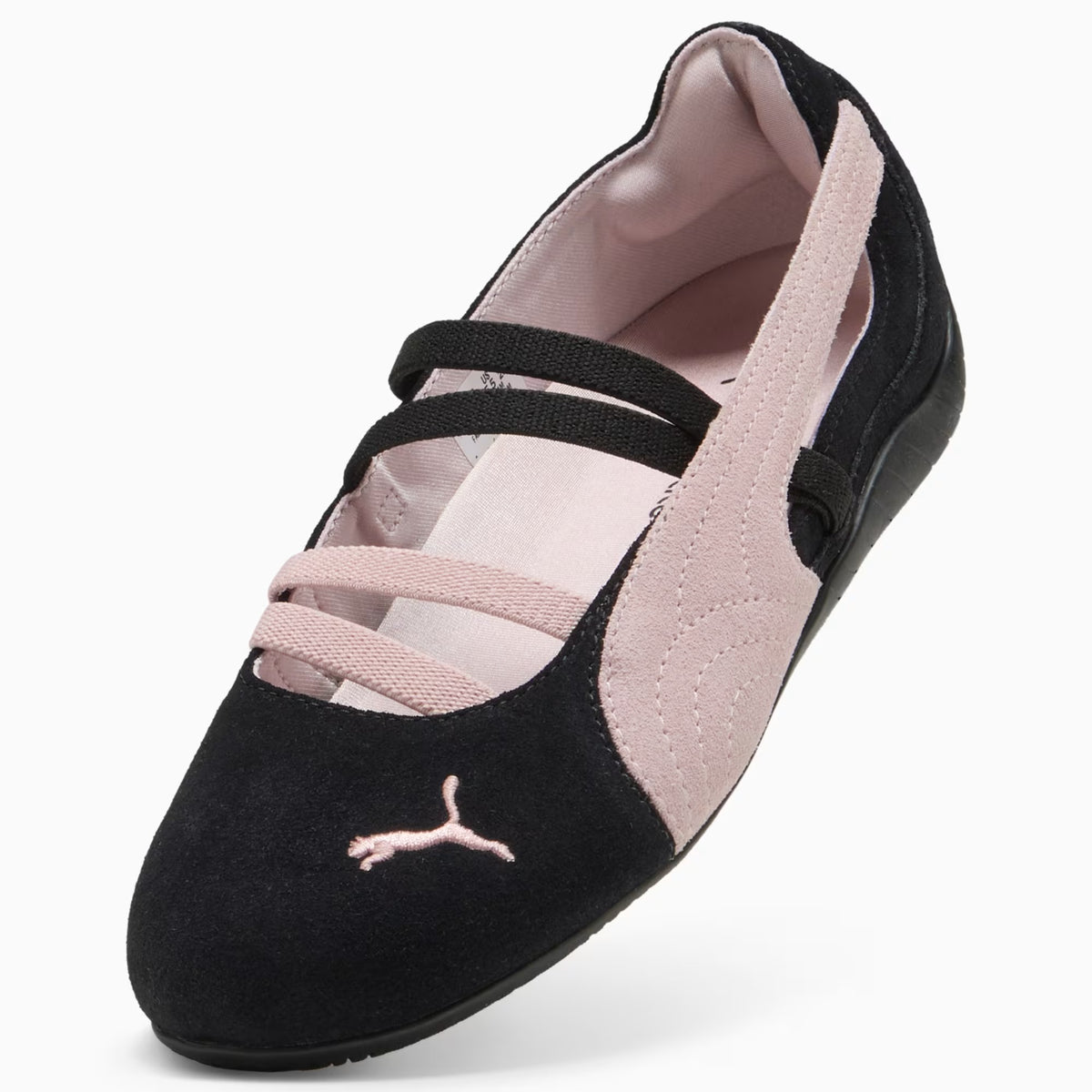 PUMA Speedcat Ballet Suede Women's Sneakers Black Pink – 401287_01