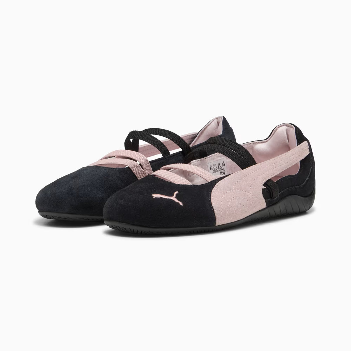 PUMA Speedcat Ballet Suede Women's Sneakers Black Pink – 401287_01