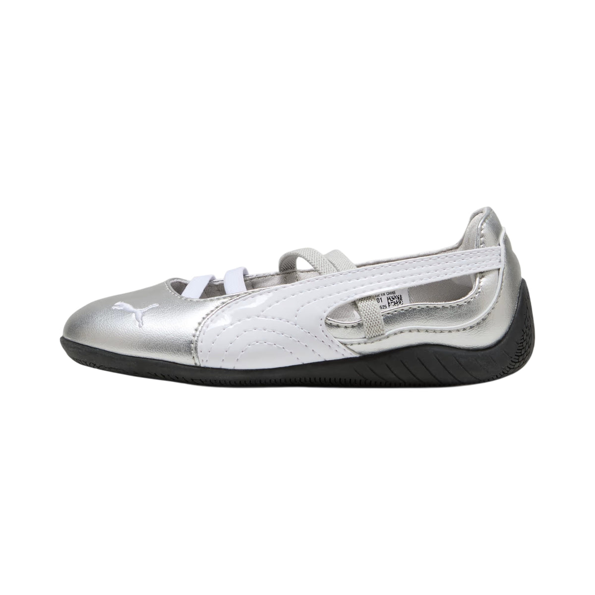 PUMA Speedcat Ballet Metallic Big Kids' Sneakers Ash Gray – 406133_01