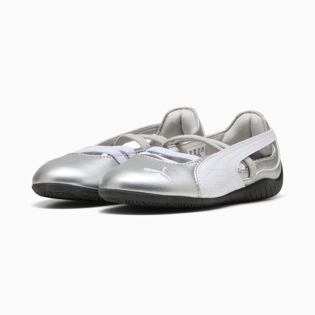 PUMA Speedcat Ballet Metallic Big Kids' Sneakers Ash Gray – 406133_01